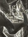 Playera cuello V y corte relajado George  - Tallas Grandes
