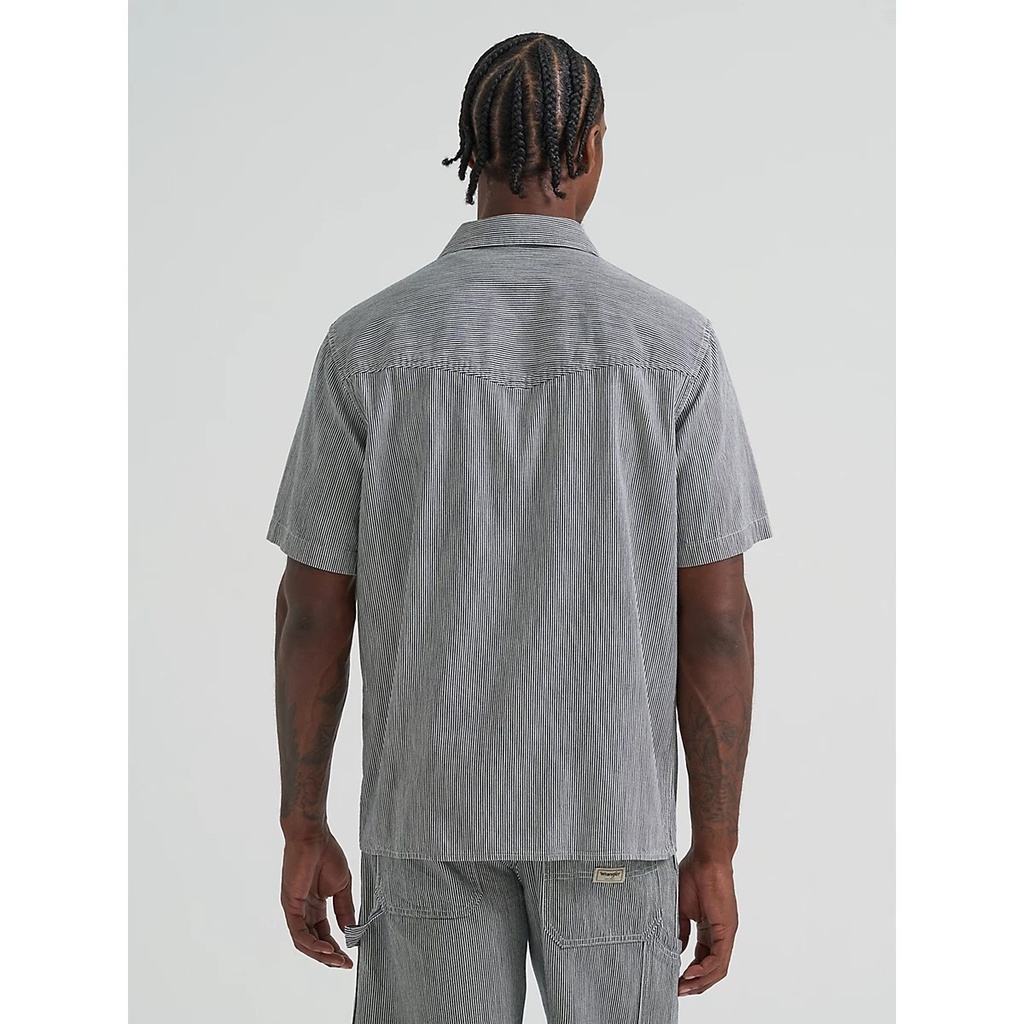 Camisa Manga Corta De Líneas Wrangler - Tallas Grandes - 112380515