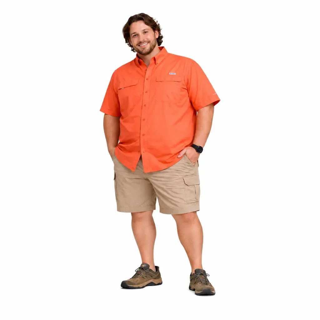 Camisa Manga Corta Columbia Tamiami  - Tallas Grandes