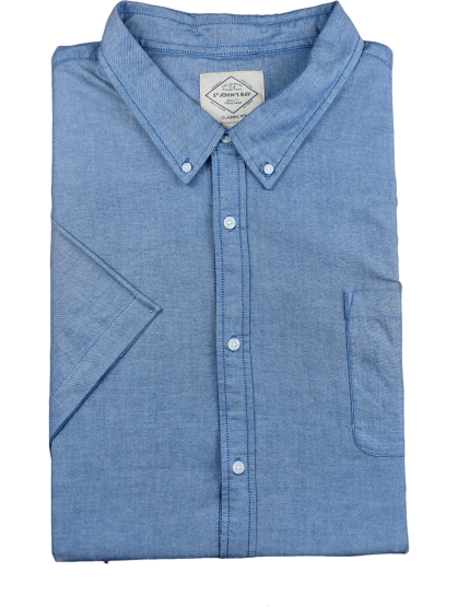 Camisa Manga Corta Lona St. John's Bay - Tallas Grandes