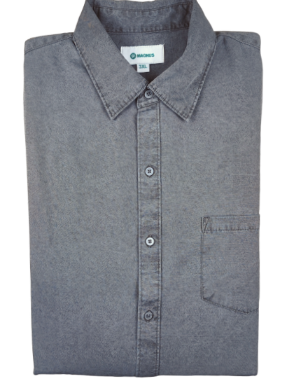 Camisa Manga Corte Semi Ajustado Magnus - Tallas Grandes