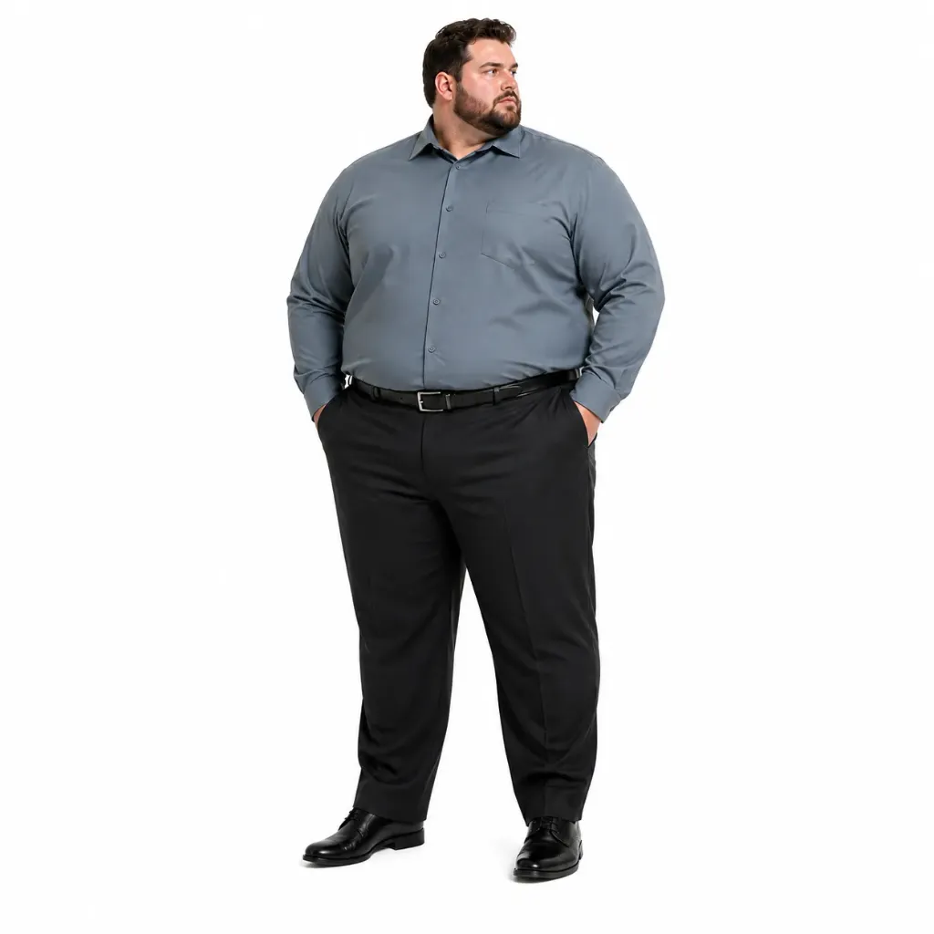 Camisa Manga Larga KingSize - Tallas Grandes