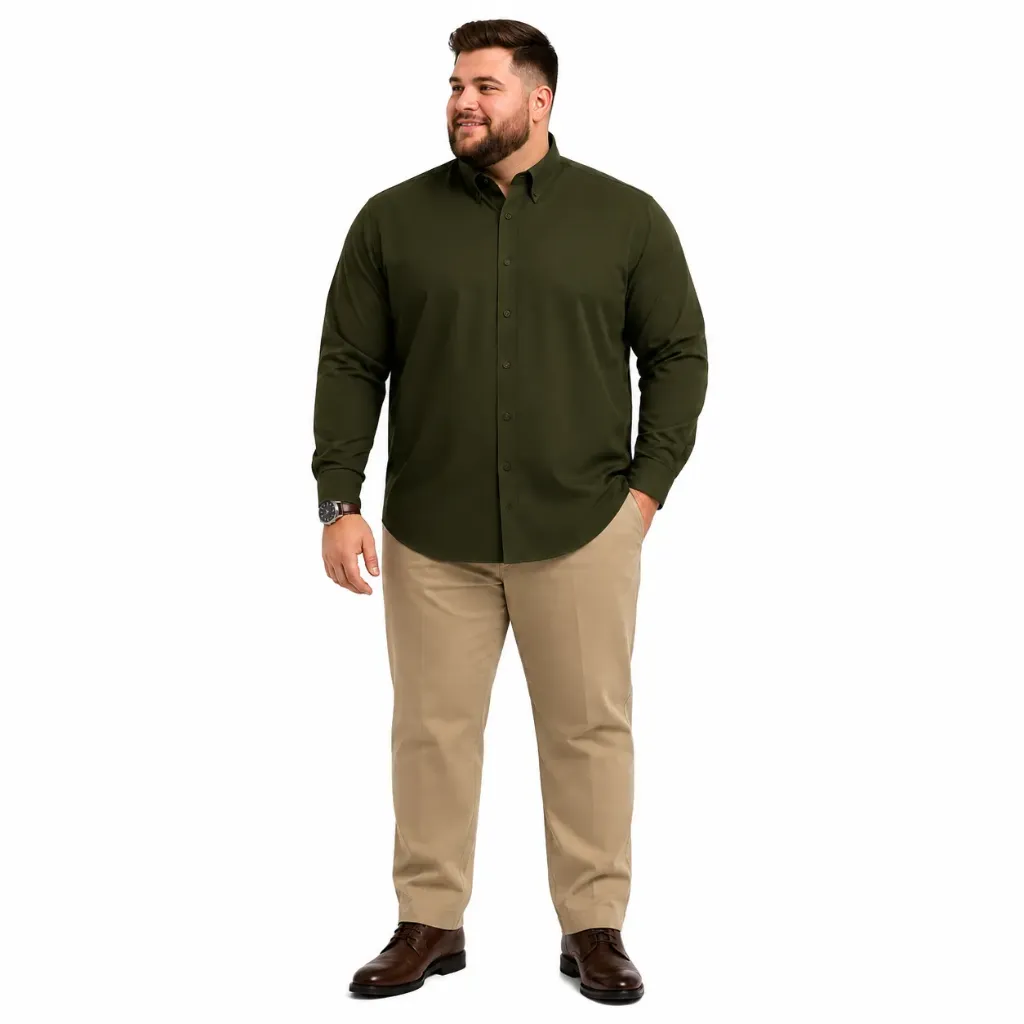 Camisa Manga Larga Mode XL - Tallas Grandes