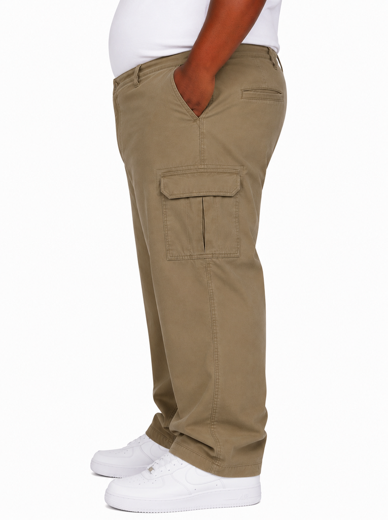 Pantalón Cargo Cargo Wrangler - Tallas Grandes - 1070LEWGR