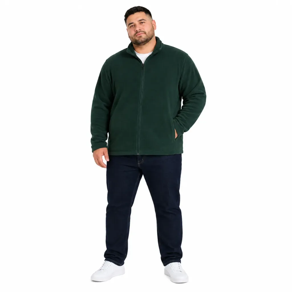 Suéter Con Zipper B+T - Tallas Grandes