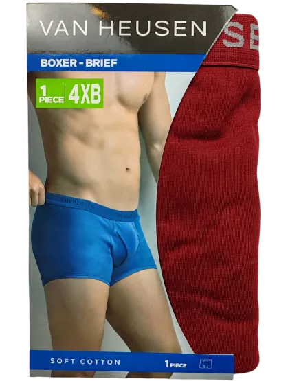 Boxer Van Heusen Unidad - Tallas Grandes (Corinto, 1XL)
