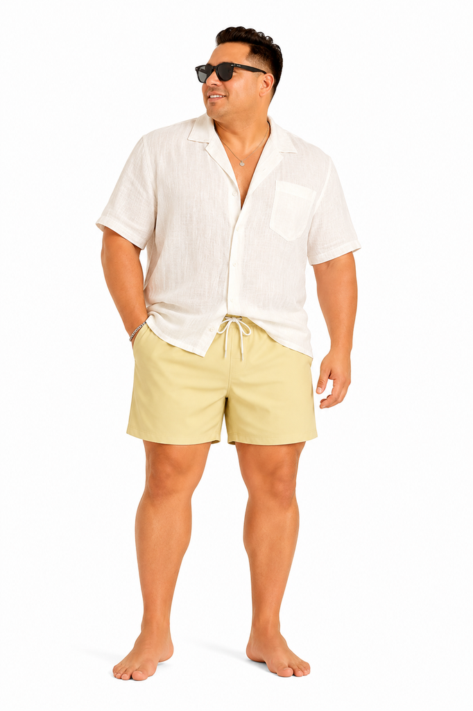 Calzoneta Goodfellow - Tallas Grandes (Amarillo, 2XL)