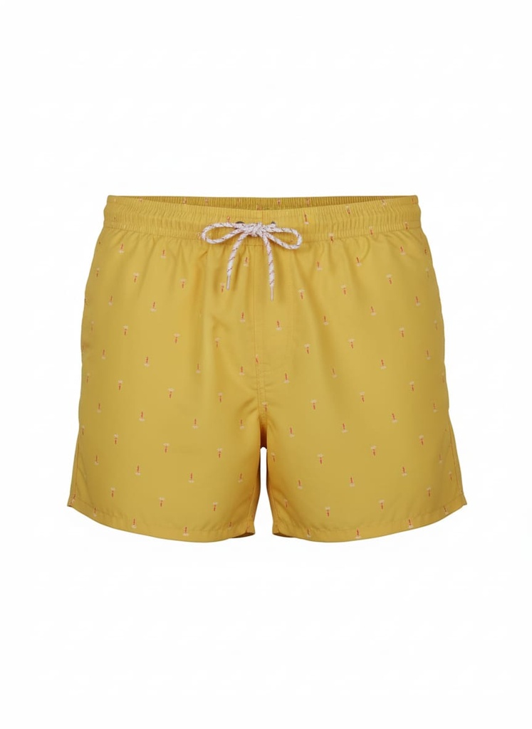 Calzoneta Goodfellow Estampada - Tallas Grandes (Amarillo)