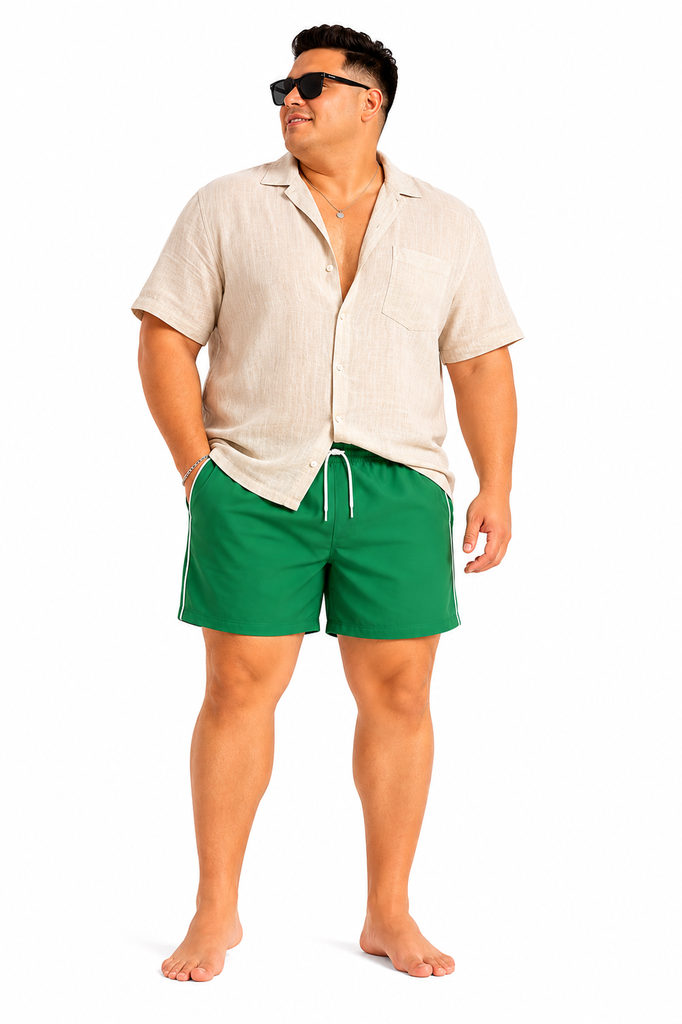 Calzoneta Mode XL - Tallas Grandes (Verde, 3XL)