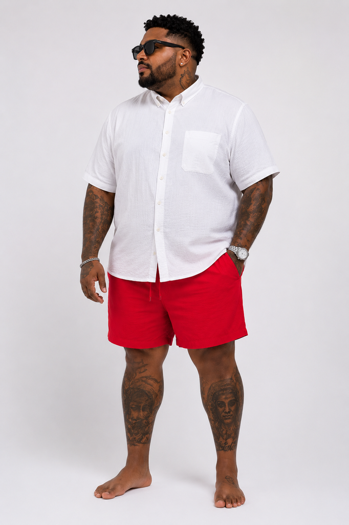 Calzoneta Thickems - Tallas Grandes (Rojo, 1XL)