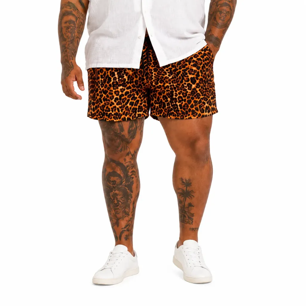 Calzoneta Thickems Leopardo - Tallas Grandes (1XL)