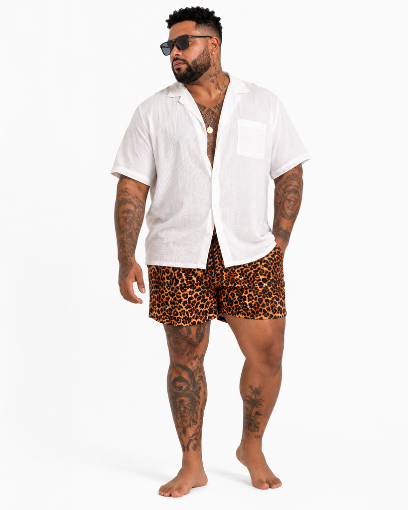 Calzoneta Thickems Leopardo - Tallas Grandes (1XL)