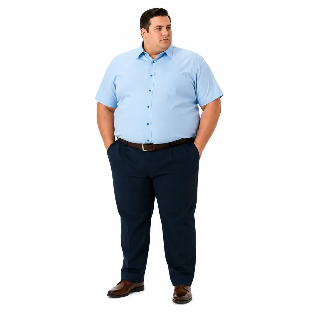 Camisa Manga Corta Con Bolsillo Magnus - Tallas Grandes - I
