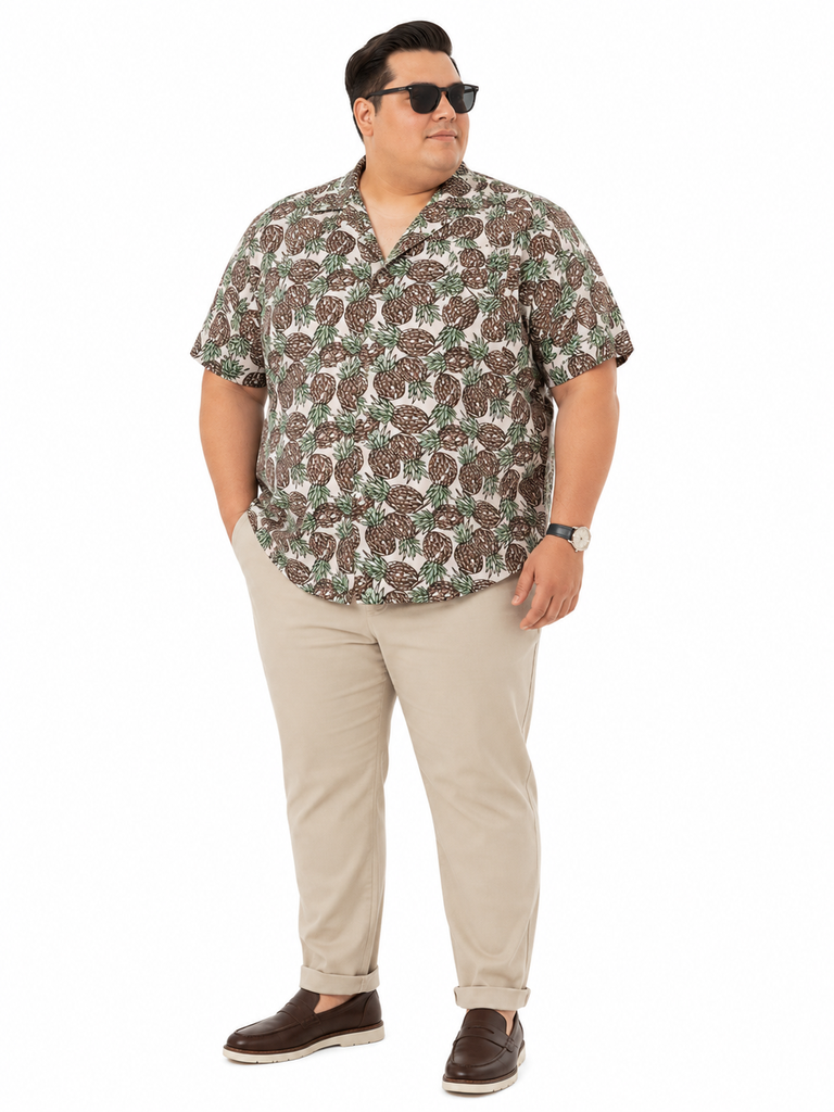 Camisa Manga Corta Goodfellow - Tallas Grandes