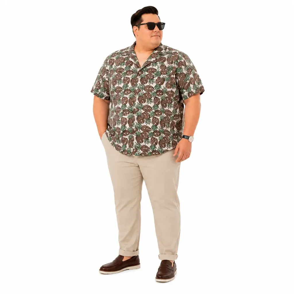 Camisa Manga Corta Goodfellow - Tallas Grandes