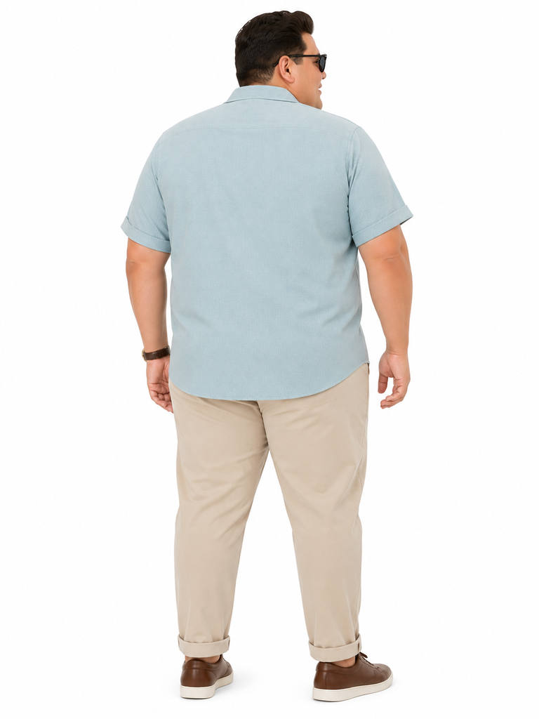 Camisa Manga Corta Hawaiana Flores St. John's Bay - Tallas Grandes