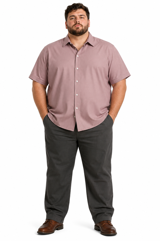 Camisa Manga Corta Van Heusen - Tallas Grandes