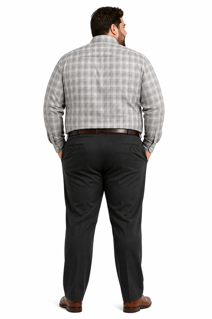 Camisa Manga Larga Cuadros Van Heusen - Tallas Grandes (2XL)