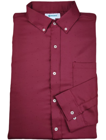 Camisa Manga Larga Estampado Estrellas Magnus - Tallas Grandes (4XL)
