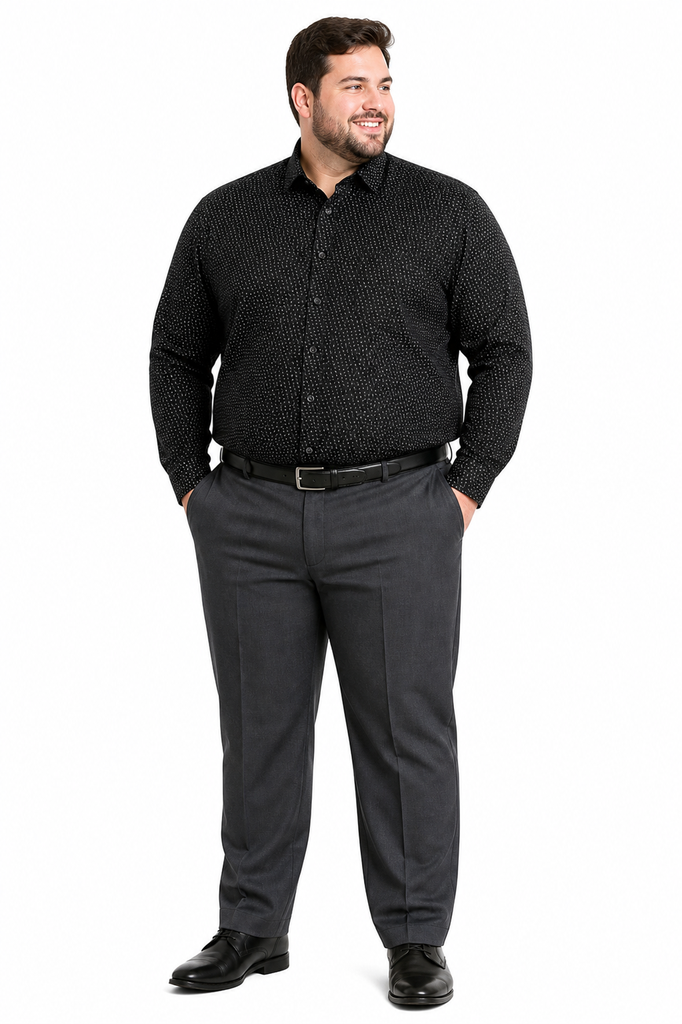 Camisa Manga Larga Textura Van Heusen - Tallas Grandes (2XL)