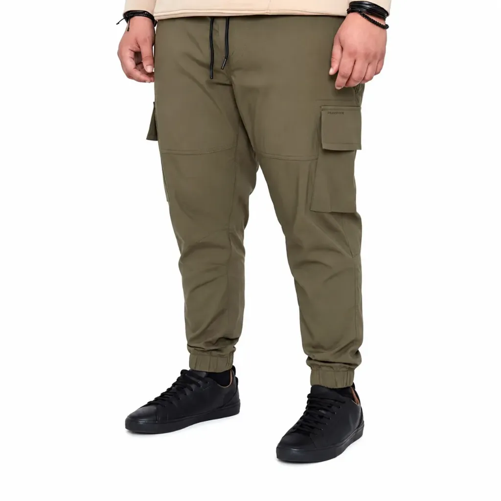 Joggers Cargo Stretch Thickems - Tallas Grandes - 103102