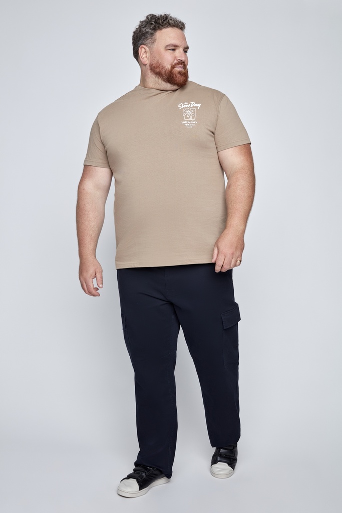 Pantalón Cargo Stretch Thickems - Tallas Grandes - 102204 (Azul, 44)