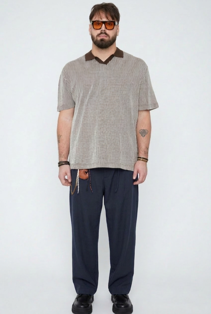 Pantalón Casual  Thickems - Tallas Grandes - 103107 (Azul Oscuro, 40)