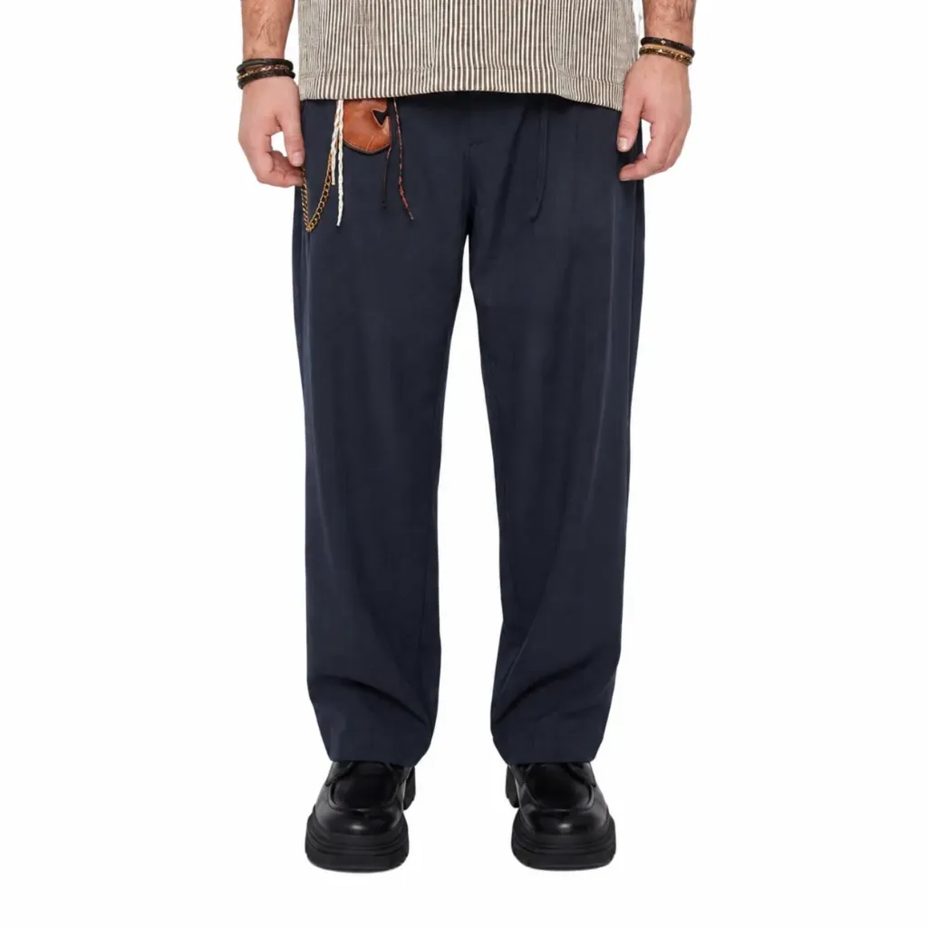 Pantalón Casual  Thickems - Tallas Grandes - 103107 (Azul Oscuro, 40)