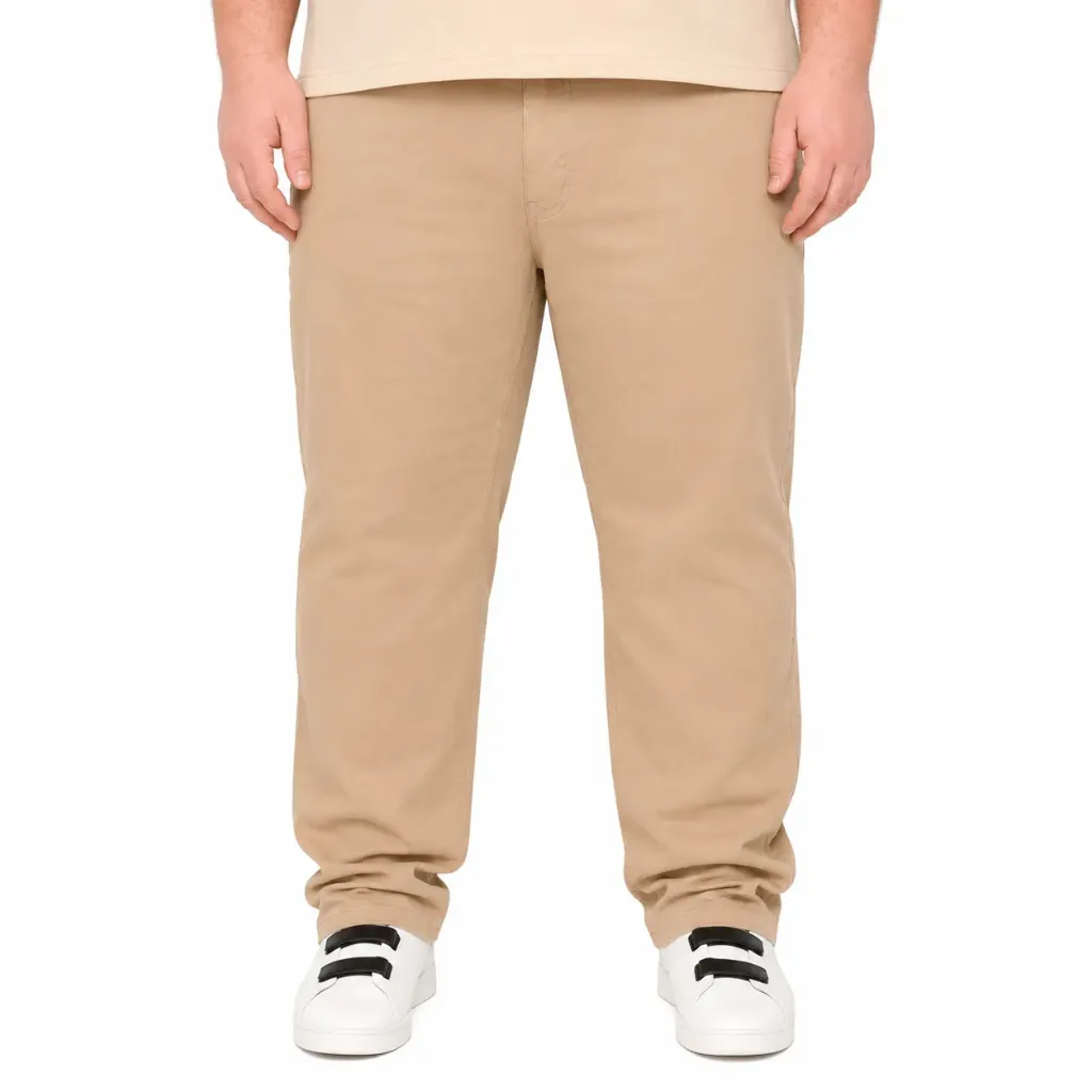 Pantalón Casual  Thickems - Tallas Grandes - 103130 (Beige, 40)