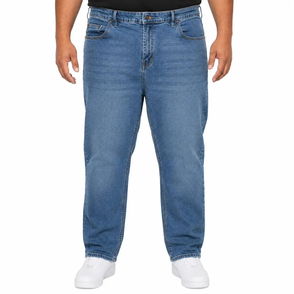 Pantalón de Lona Stretch Corte Semi Ajustado Magnus - Tallas Grandes