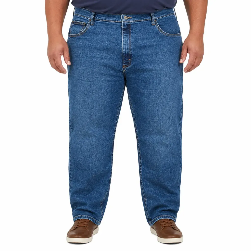 Pantalón de Lona Stretch Wrangler - Tallas Grandes - 1096FXVSD (Azul, 40)