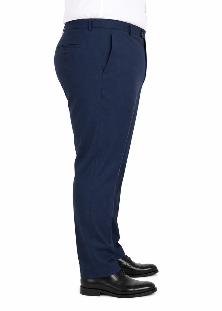 Pantalón Formal Mode XL - Tallas Grandes (Azul, 48)