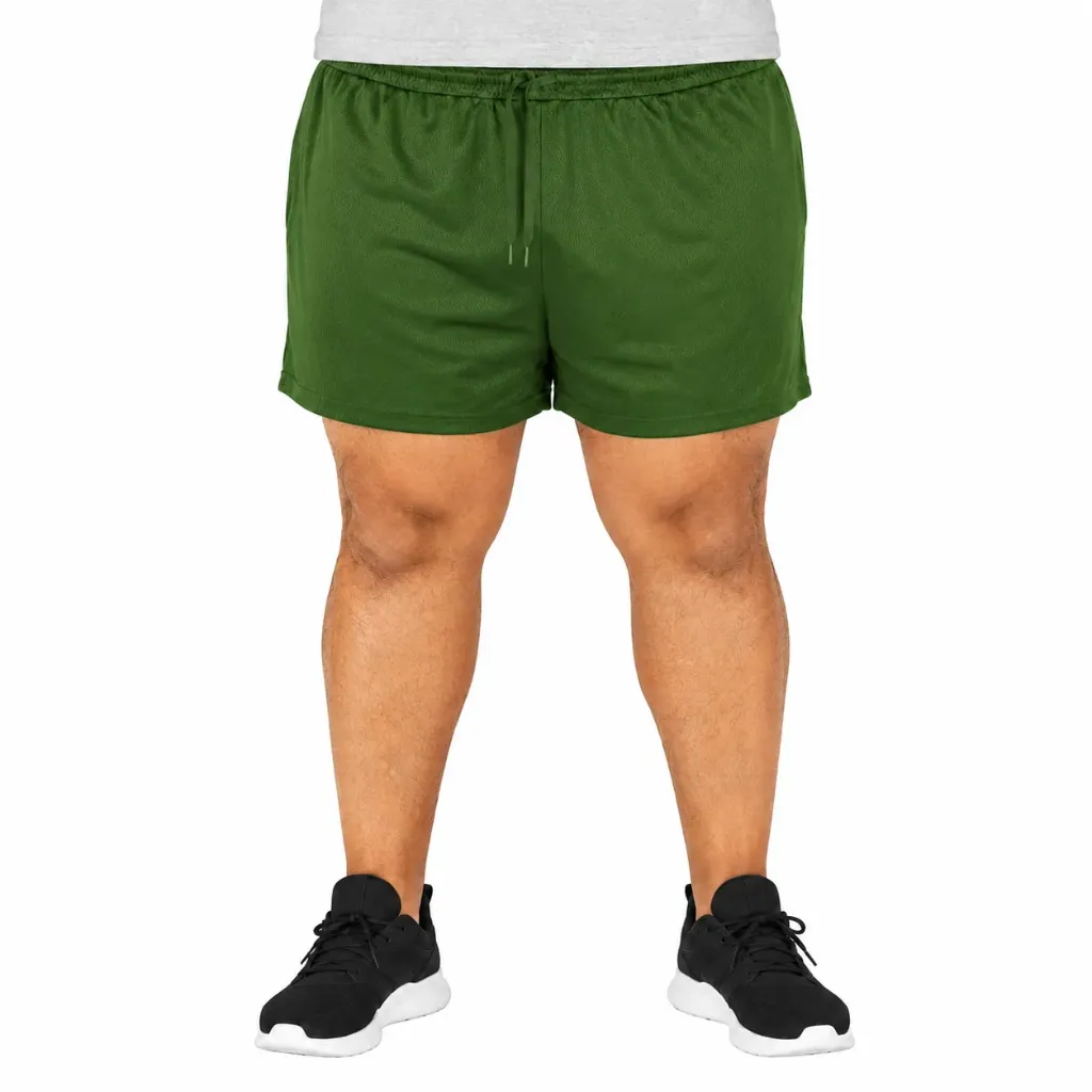 Pantaloneta  Deportiva All In Motion - Tallas Grandes (Verde, 2XL)