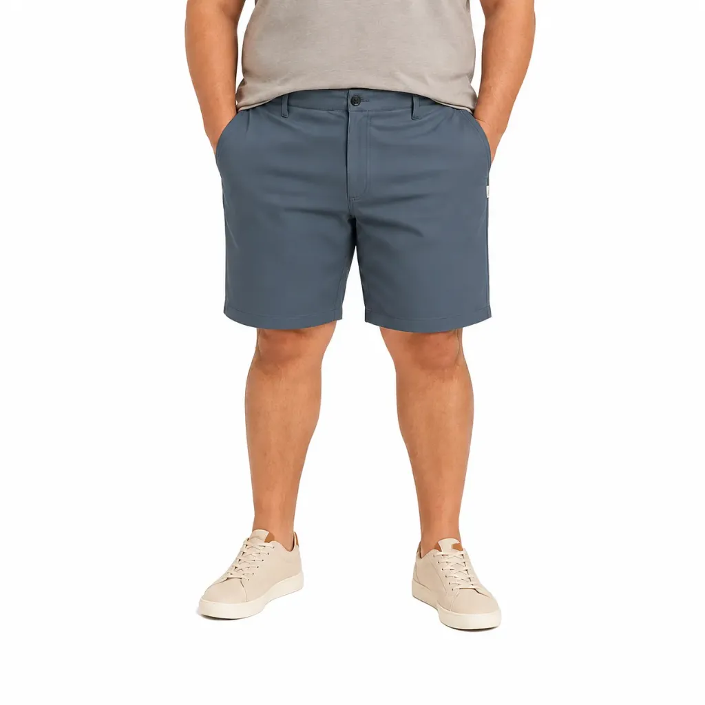 Pantaloneta Casual Dockers - Tallas Grandes (Azul)