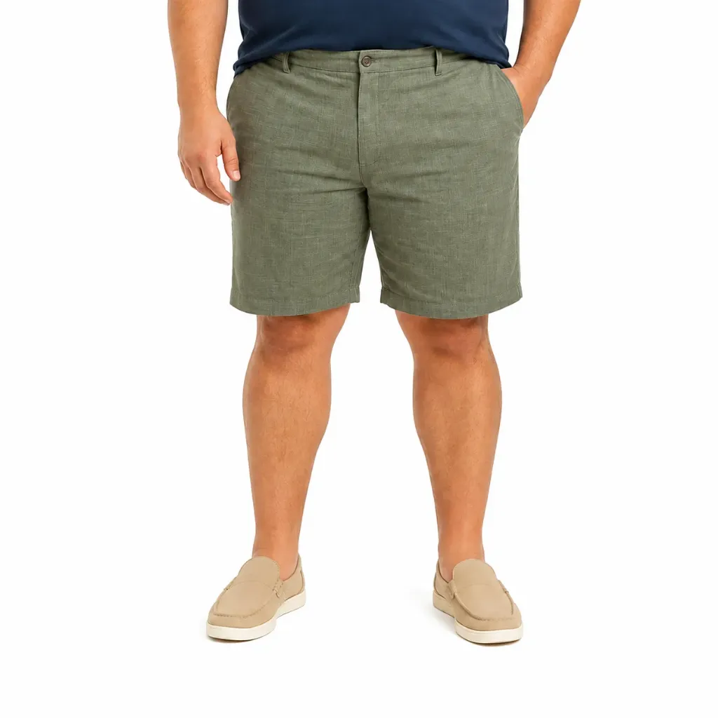Pantaloneta Casual Goodfellow - Tallas Grandes (Verde)
