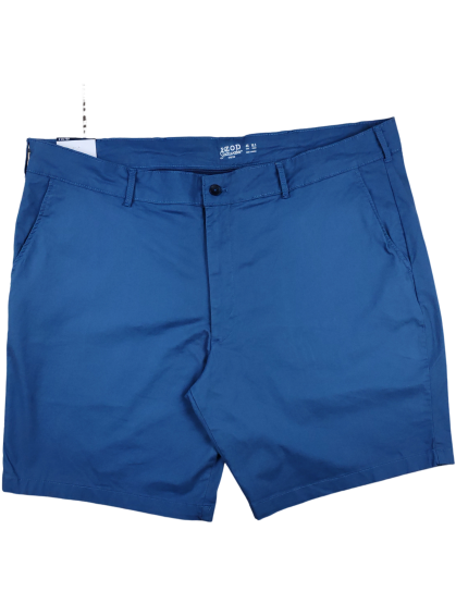 Pantaloneta Casual IZOD - Tallas Grandes (Azul, 46)