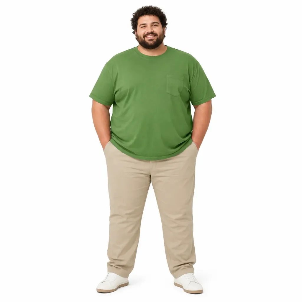 Playera  Con Bolsillo Goodfellow - Tallas Grandes