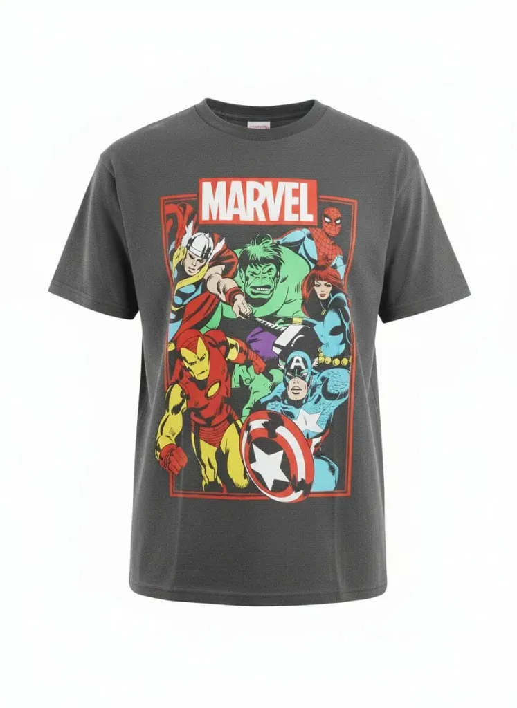 Playera Gráfica Avengers Marvel  - Tallas Grandes