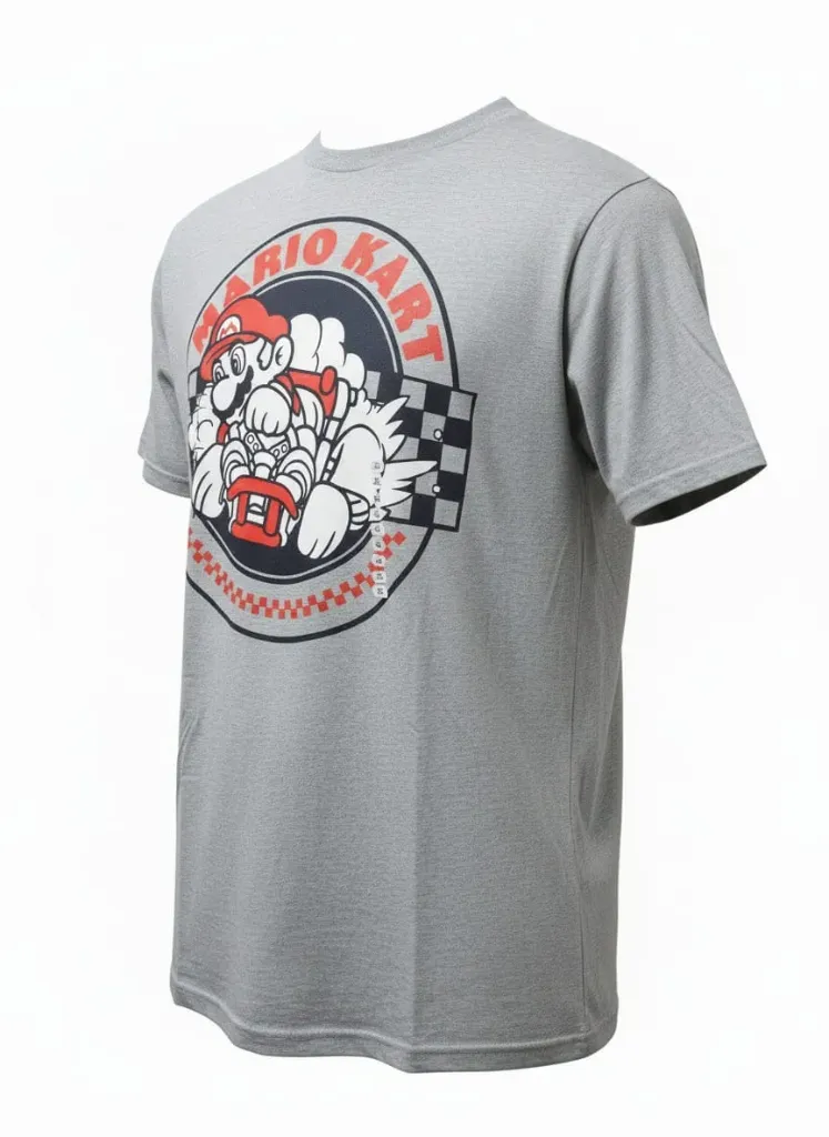Playera Gráfica Mario Kart - Tallas Grandes (4XL)