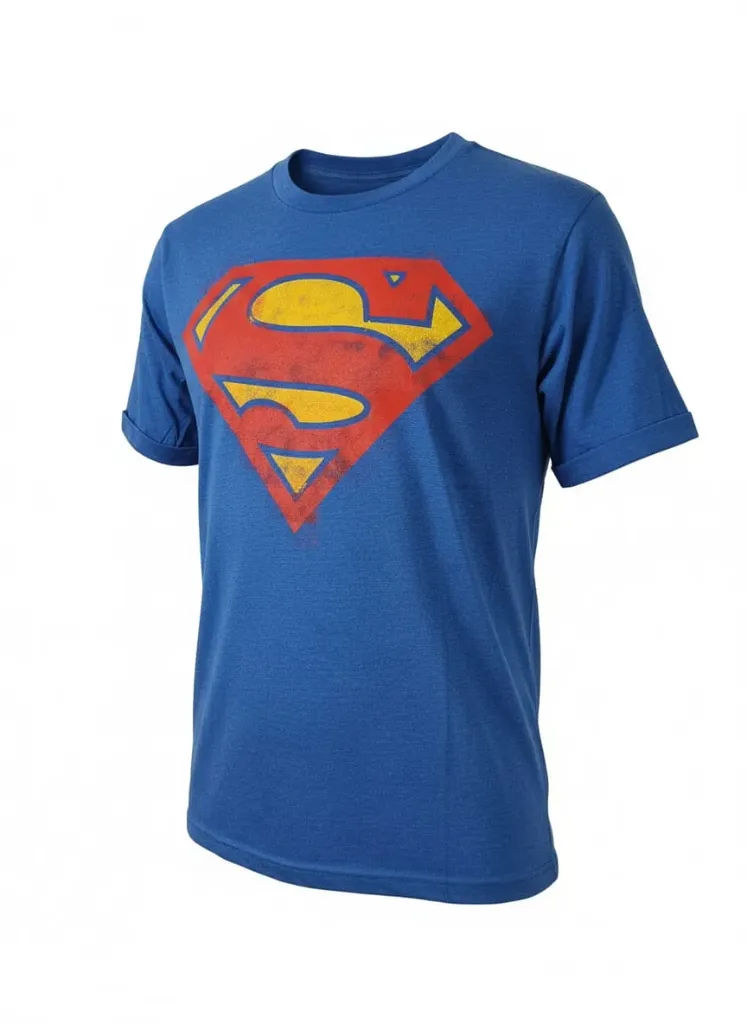 Playera Gráfica Superman Logo- Tallas Grandes (3XL)