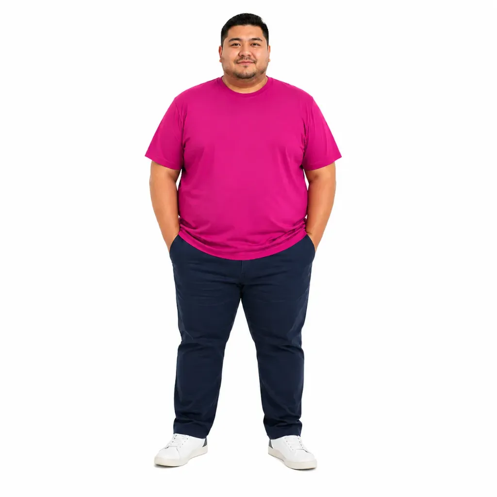 Playera Mode XL - Tallas Grandes (Rosado, 2XL)