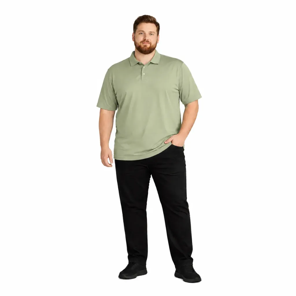 Polo All In Motion - Tallas Grandes (Verde, 2XL)