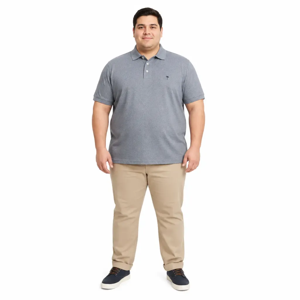 Polo Arizona - Tallas Grandes (Azul, 4XL)