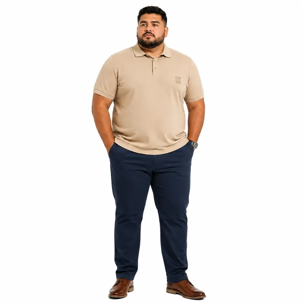 Polo Mode XL - Tallas Grandes (Beige)