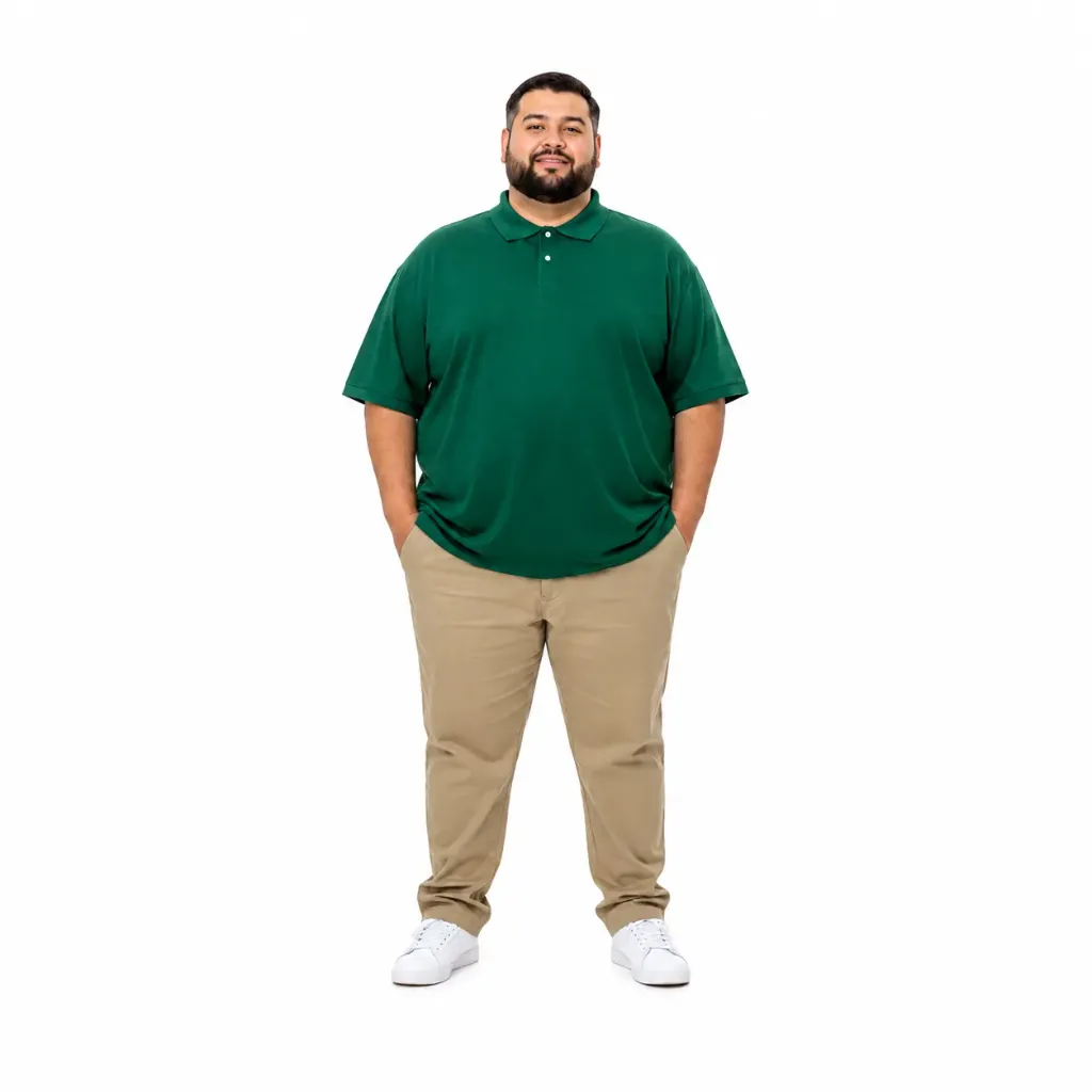 Polo St. John's Bay - Tallas Grandes - I (Verde, 2XL)