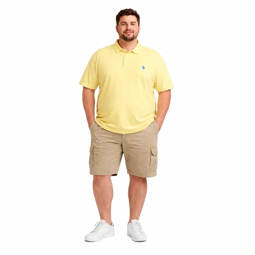 Polo US Polo Assn - Tallas Grandes (Amarillo, 2XL)