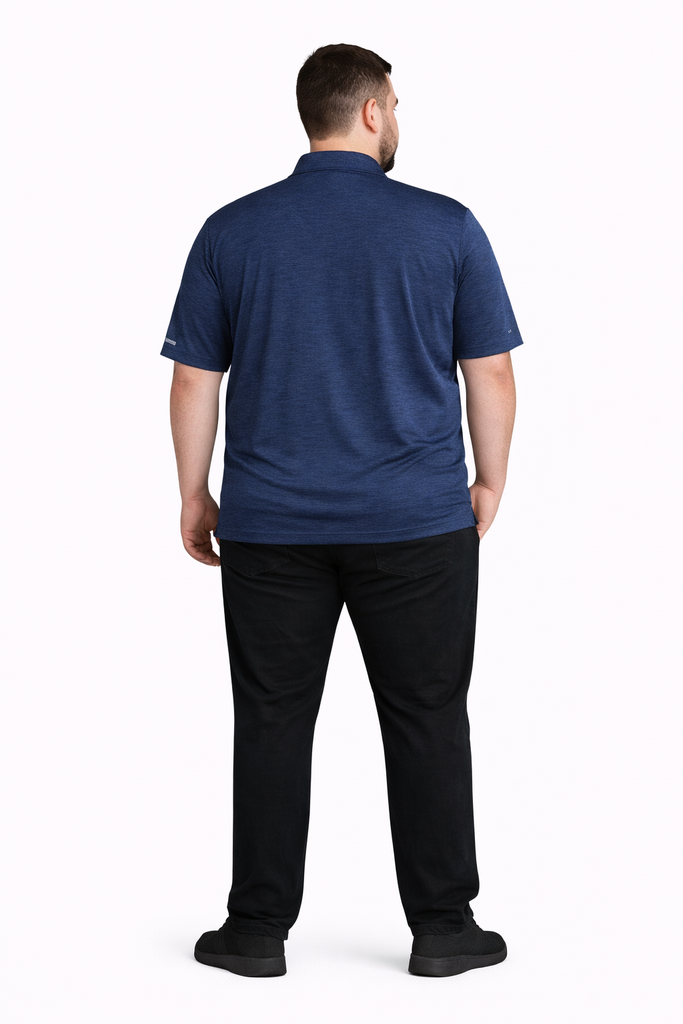 Polo Xersion - Tallas Grandes (Azul, 2XL)