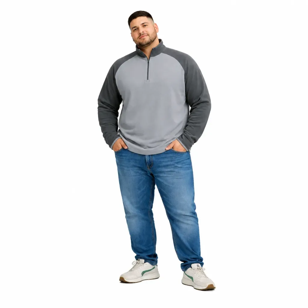 Suéter Zipper 1/4 Columbia - Tallas Grandes (3XL)