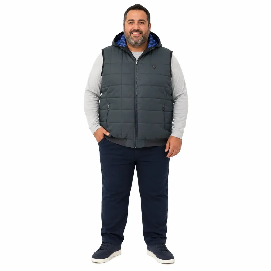 Chaleco Acolchado Mode XL - Tallas Grandes (Verde)