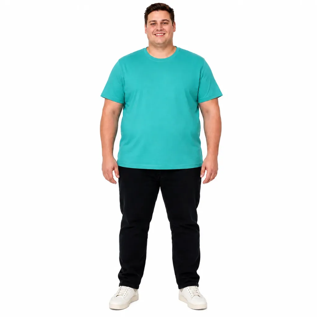 Playera Mode XL - Tallas Grandes - 26200 (2XL, Verde Claro)